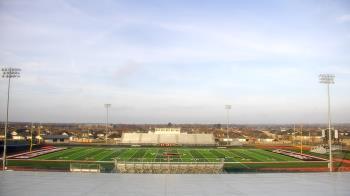 Weather camera view of Pea Ridge HS.