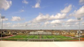 Weather camera view of Pea Ridge HS.
