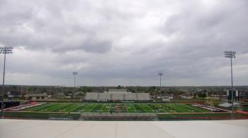 Weather camera view of Pea Ridge HS.