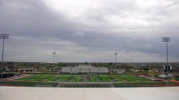 Weather camera view of Pea Ridge HS.