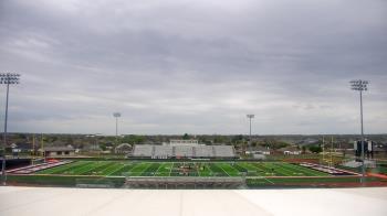 Weather camera view of Pea Ridge HS.