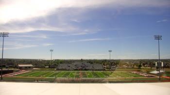 Weather camera view of Pea Ridge HS.