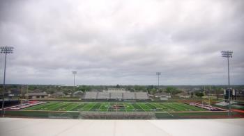 Weather camera view of Pea Ridge HS.