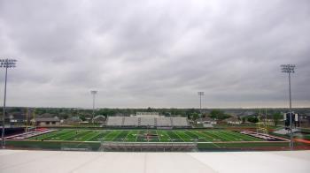 Weather camera view of Pea Ridge HS.