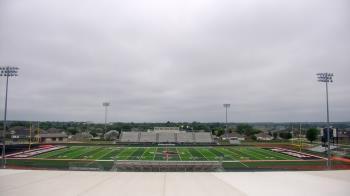 Weather camera view of Pea Ridge HS.