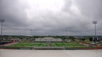 Weather camera view of Pea Ridge HS.