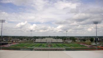 Weather camera view of Pea Ridge HS.