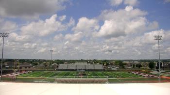 Weather camera view of Pea Ridge HS.