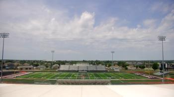 Weather camera view of Pea Ridge HS.