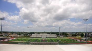 Weather camera view of Pea Ridge HS.