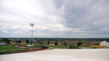 Weather camera view of Pea Ridge HS.