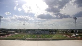 Weather camera view of Pea Ridge HS.