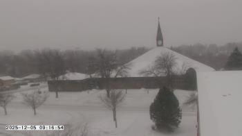 Weather camera view of St. Michael Catholic School.