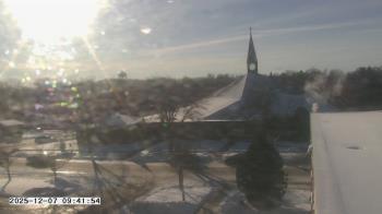 Weather camera view of St. Michael Catholic School.
