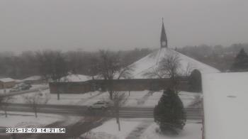 Weather camera view of St. Michael Catholic School.
