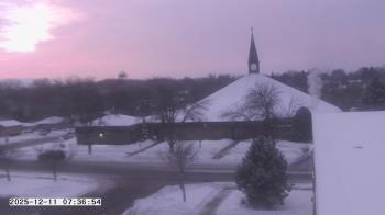 Weather camera view of St. Michael Catholic School.