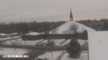 Weather camera view of St. Michael Catholic School.