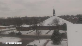 Weather camera view of St. Michael Catholic School.