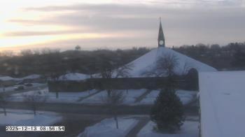 Weather camera view of St. Michael Catholic School.