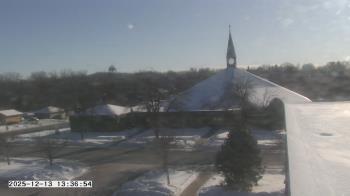 Weather camera view of St. Michael Catholic School.