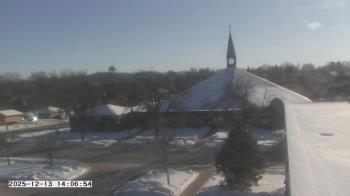 Weather camera view of St. Michael Catholic School.