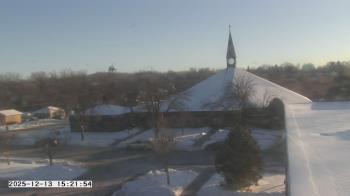 Weather camera view of St. Michael Catholic School.