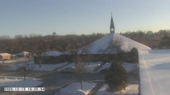 Weather camera view of St. Michael Catholic School.
