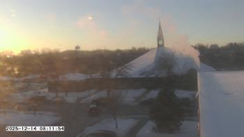 Weather camera view of St. Michael Catholic School.