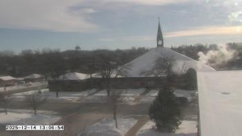Weather camera view of St. Michael Catholic School.
