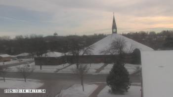 Weather camera view of St. Michael Catholic School.