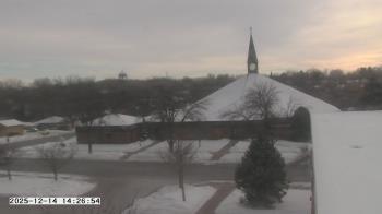 Weather camera view of St. Michael Catholic School.