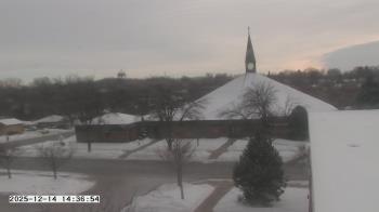 Weather camera view of St. Michael Catholic School.
