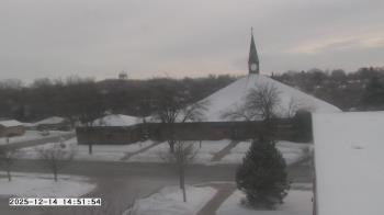 Weather camera view of St. Michael Catholic School.