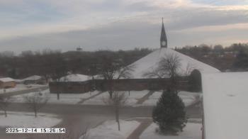 Weather camera view of St. Michael Catholic School.