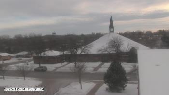 Weather camera view of St. Michael Catholic School.