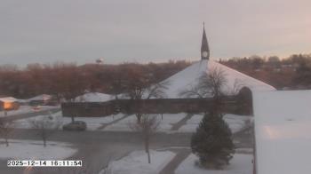 Weather camera view of St. Michael Catholic School.