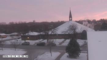 Weather camera view of St. Michael Catholic School.