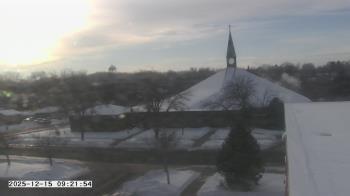 Weather camera view of St. Michael Catholic School.
