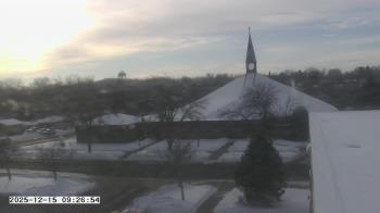 Weather camera view of St. Michael Catholic School.