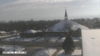 Weather camera view of St. Michael Catholic School.