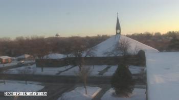 Weather camera view of St. Michael Catholic School.