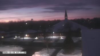 Weather camera view of St. Michael Catholic School.