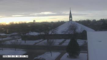 Weather camera view of St. Michael Catholic School.