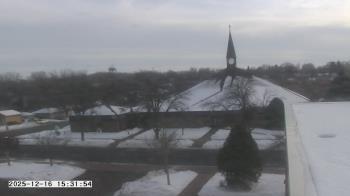 Weather camera view of St. Michael Catholic School.