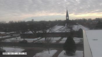 Weather camera view of St. Michael Catholic School.