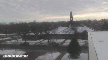 Weather camera view of St. Michael Catholic School.