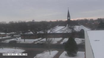 Weather camera view of St. Michael Catholic School.