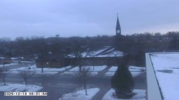 Weather camera view of St. Michael Catholic School.