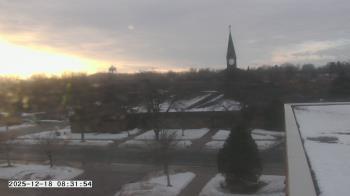 Weather camera view of St. Michael Catholic School.