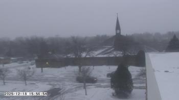 Weather camera view of St. Michael Catholic School.